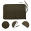 Paintbrush Organizer Holder 30 Pockets Roll Up Canvas Pouch 4