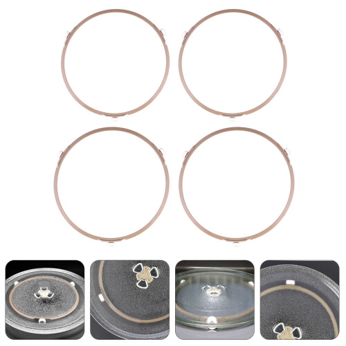 4 Mikrowellen Drehteller Tablett Mit Ring 1