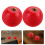 10Pcs Red Round Plastic Crank Handles with Copper Core for Replacement 4