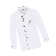 Raindrops Cook Clothes Chef Work Wearproof Cotton 1set For Restaurant