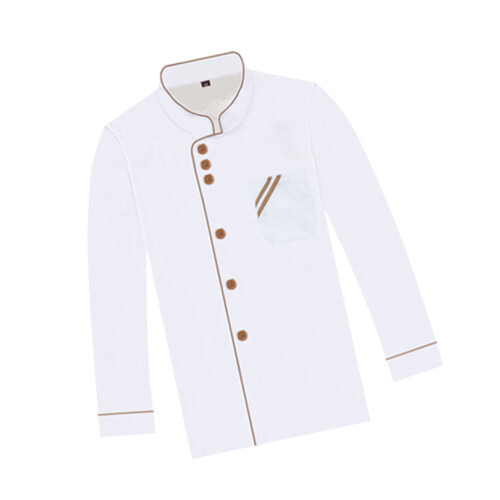 Raindrops Cook Clothes Chef Work Wearproof Cotton 1set For Restaurant