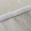 1Pc Beige Blackout Curtain Punch Free Silver Star Decor Window Drape 10