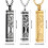 Gedenkketten, Baumschmuck, sicherer Aschebehälter,-Silber 3