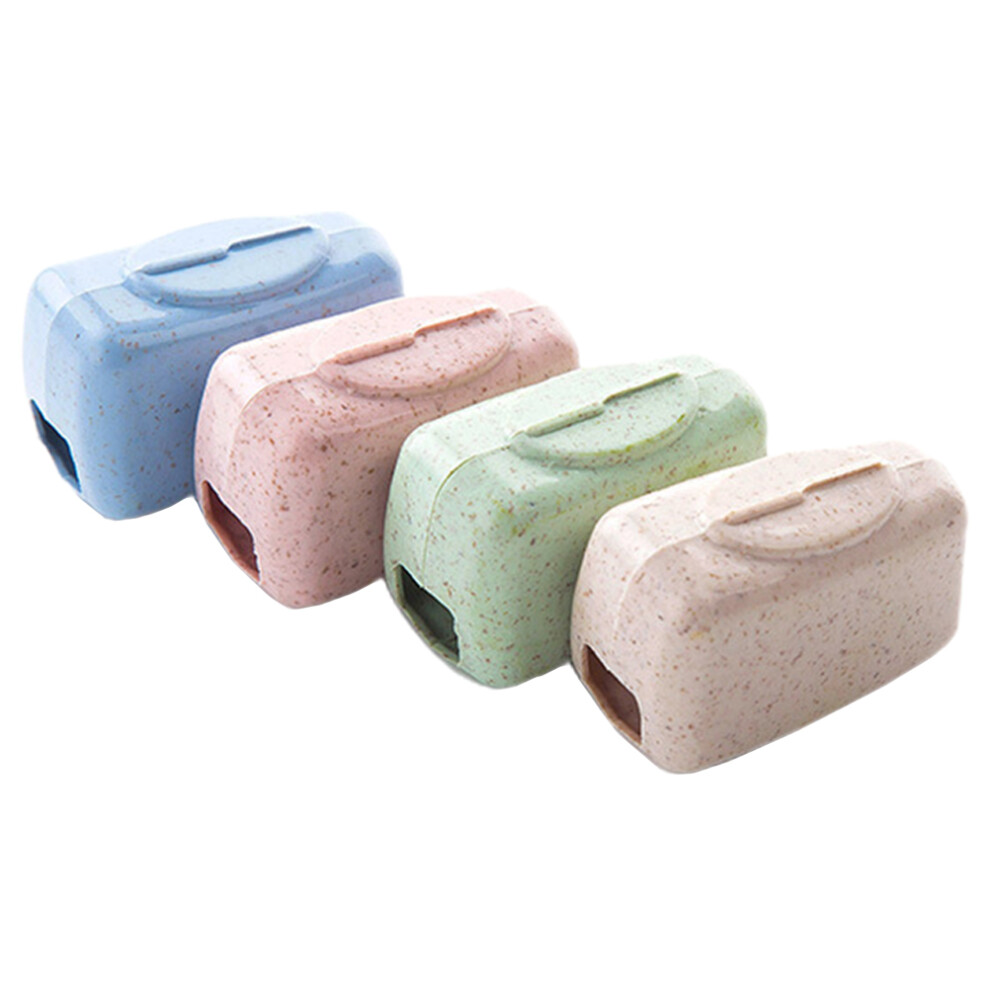 Iplusmile 8Pcs Protective Covers For Toothbrush Heads Travel Caps