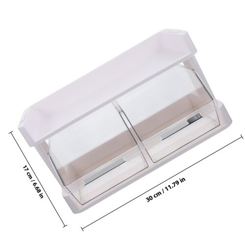 Desktop Organizer 2 Ablage Regal Teebeutel Aufbewahrung Halter 1