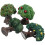 4Stk Modell Mikrolandschaft Harz 11
