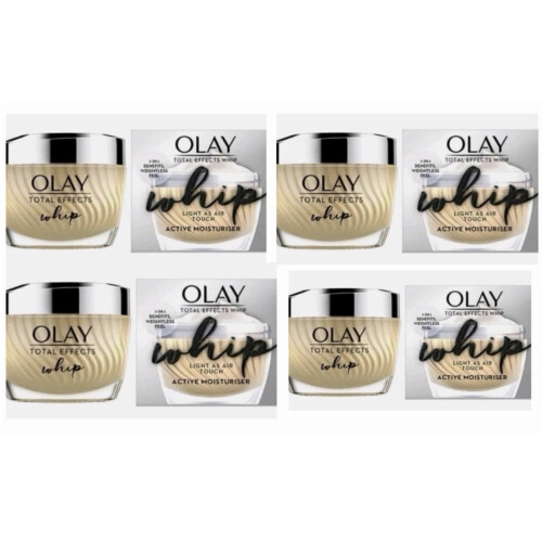 Olay Olay Total Effects Whip Moisturising Cream 4x15ml
