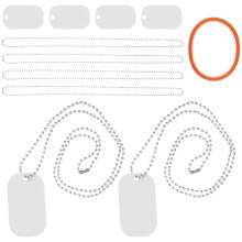 1Set Aluminium Sublimatie Hondenpenning Fresh Look Decoratie