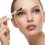 6Pcs Eyelash Brush With Lid Mascara Applicator Makeup Tool 3