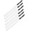 6Pcs Eyelash Brush With Lid Mascara Applicator Makeup Tool 10