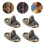 4pcs window hasp hook bases for windproof support and secure closure 2