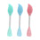 3Pcs Double-Ended Silicone Face Mask Applicator Brush 3