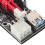 Expansion Card Cable Triangular Cam Lock Graphics Extension 6