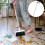 Stainless Steel Dust Pan Stick Handle 19mm For Convenient Cleaning 5