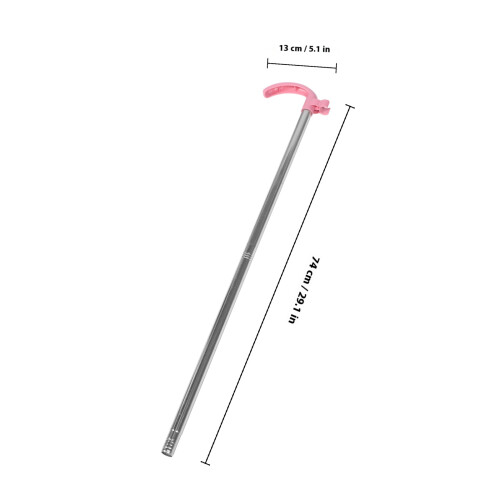 Stainless Steel Dust Pan Stick Handle 19mm For Convenient Cleaning 1