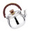 Whistling Tea Kettle Kitchen Pot Practical Sounding Silver 7