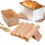 50 sheets disposable toast baking paper liners for bread wrapping 9