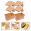 50 sheets disposable toast baking paper liners for bread wrapping 3