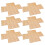 50 sheets disposable toast baking paper liners for bread wrapping 4