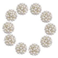 10 Strass Und Perlen Flatback Verzierungen Taste