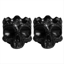 Gothic Halloween Skull Rack Resin Craft Egg