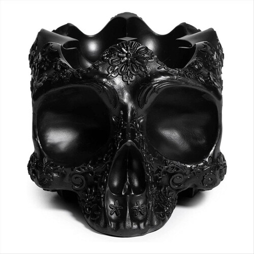 Gothic Halloween Skull Rack Resin Craft Egg 2