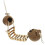 1Set Coconutshell Vogelhuis Met Ladder Comfortabel Nest 6