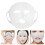 2Pcs Facial Reutilizável Silicone Com Gancho Para 3D 11