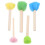 5Pcs Kids Painting Brush Set With Sponge And Graffiti Tools 10