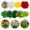 9Pcs Static Grass For Diy Miniature Scenery Crafting Projects 10
