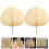 2Pcs Hand Fan Bamboo Woven Summer Fans Assorted Use 3