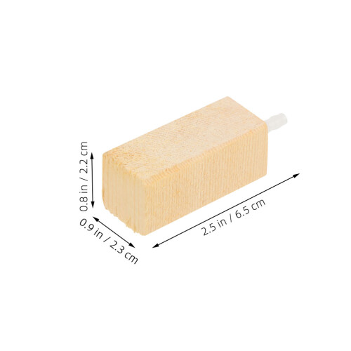 Natural Wood Air Bubble Stone Diffuser For Fish Tank Oxygen 1