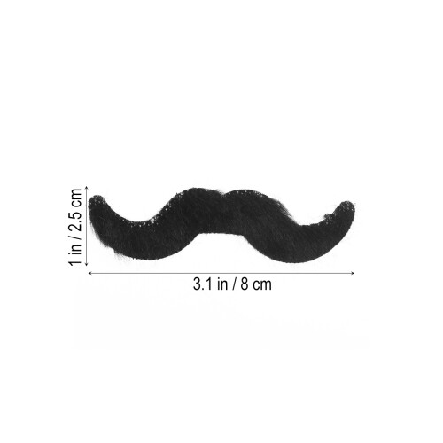 10Pcs Halloween Fake Beard Party Cosplay Props 1