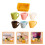 Conjunto De Xícaras Miniatura Decorativas Para Casa De Bonecas 9