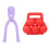 2Pcs Practical Maker With Non-Slip Handle For Kids Snow Play 10