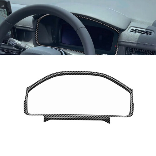 Car Dashboard Speedometer Panel Frame Decorative Cover Instrument Trim 2