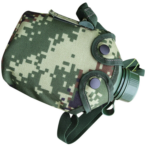 conjunto garrafa 1 l com para camping