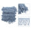 Fringe Lace Curtain Sewing Elastic Laces Macrame Curtains Blue 7