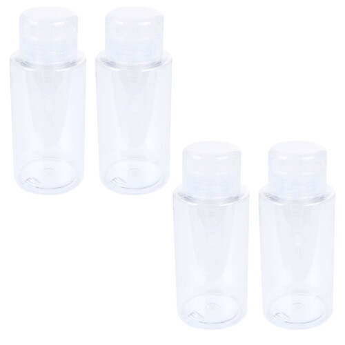 4 Sub Flaschen 300 Ml Transparent Langlebig
