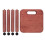 1Tabouret En Bois Caoutchouc Maison Portable 1