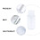 4 Sub Flaschen 300 Ml Transparent Langlebig 6