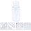 4 Sub Flaschen 300 Ml Transparent Langlebig 5