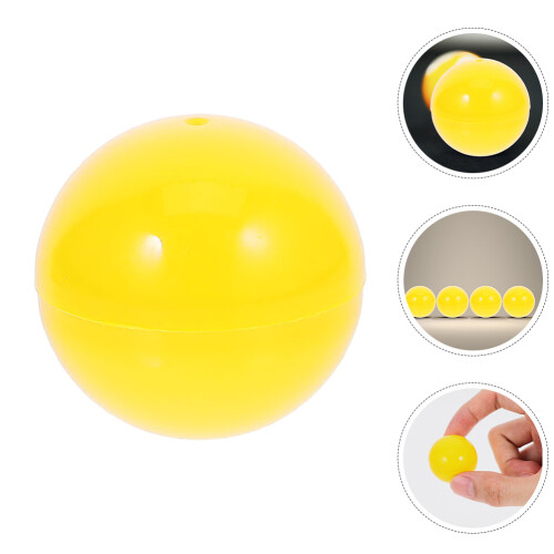 25Pcs Openable Plastic Raffle Balls Sphere Game Table Tennis Balls 2