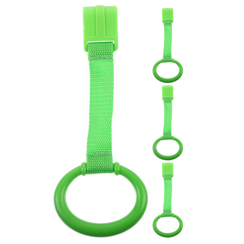 4Pcs Pull Up Rings For Playpen Walking Exercise Safety