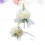 Conjunto De Flores De Pulseira De Seda Para 6