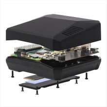 PI5-CASE-ARGON-ONE Case Built-in Active Cooler for Raspberry Pi5