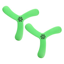 2Pcs Thick Soft Flying Boomerang For Kids Outdoor Recreation Toy