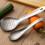 2Pcs Silver Wear Resistant Garlic Reusable Kitchen Accessories 9