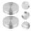 2Pcs Assorted Color Turntable Base Bearing Ideal for Dining Table Use 5