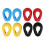 4 De Protetores De Silicone Para Coloração 1